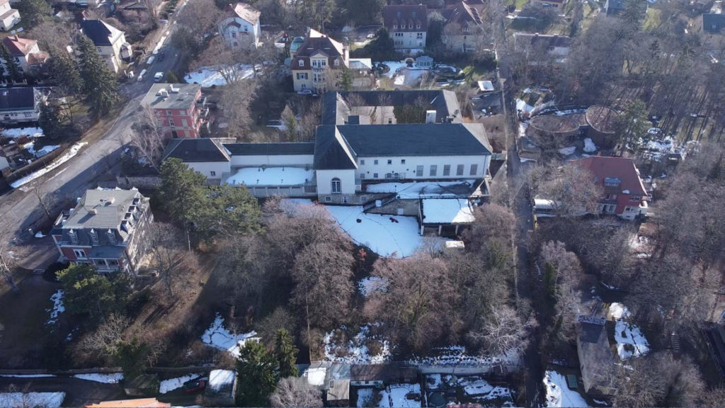 Nietzsche-Archiv from above